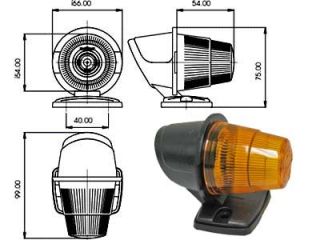Front corner-Identification light