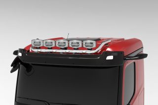 LK katusel, kaabel & LED wiring for 5 lights | 5 mounts for lights | 4 white LED