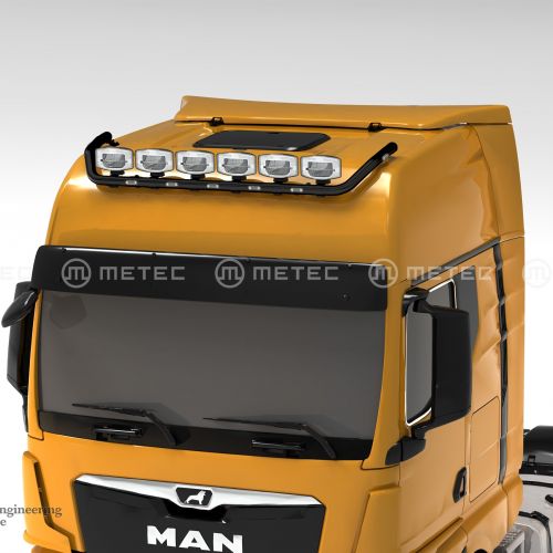 LH for roof, LED, painted wiring for 6 lights | 6 mounts for lights | 5 white + 2 yellow LED