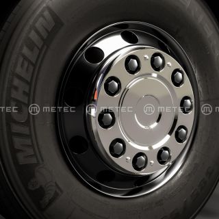 Bolt circle cap, 22,5" steel wheel