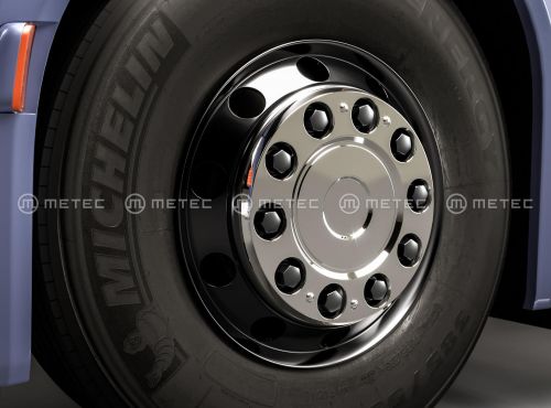 Bolt circle cap, 22,5" steel wheel