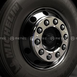 Boltcircle cover, 22,5" steel wheel