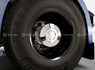 Rearax.cap, high,perf. 22,5" alloy wheel