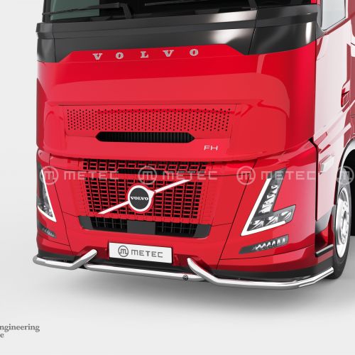 Pipe under bumper