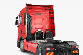 Side rails, pol. 10 red LED