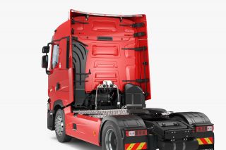 Upper rail, pol. 5 red LED