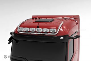 LH for roof | wiring for 6 lights | 6 fixed holders | 3 white + 2 yellow LED