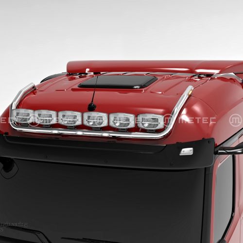 LH for roof | wiring for 6 lights | 6 fixed holders | 3 white + 2 yellow LED